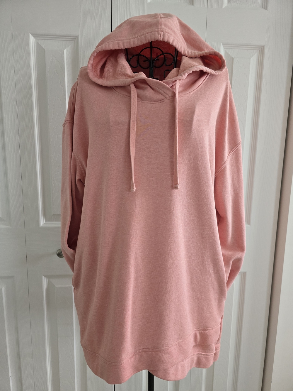 Old Navy Light Pink Hooded Sweatshirt